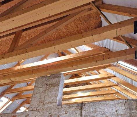 Dachstuhl Scheune