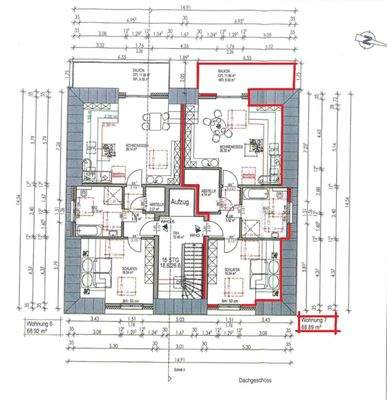 Dachgeschoss - Wohnung 7
