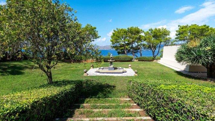 Alcudia Mallorca Villa zu verkaufen Garten BHHS-BAL-1026