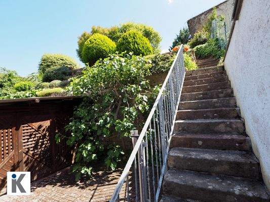 Treppenaufgang Garten