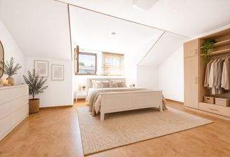 Schlafzimmer – visualisiert