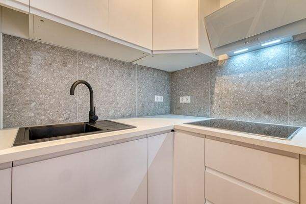 Küchenfronten in weiß matt