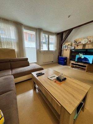 Das helle Wohnzimmer