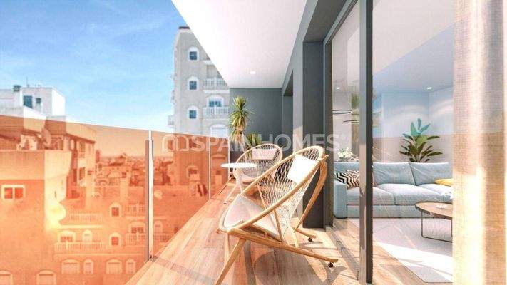 Flats in a Beachside Complex with Pool in Torrevieja Alicante