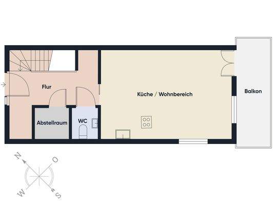 Grundriss ohne Maßstab - OG