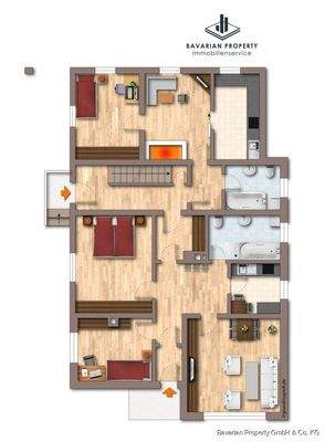 Grundriss EG (Gestaltungsbeispiel)