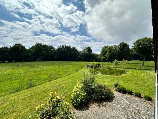 Garten und Ausblick