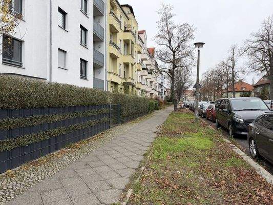 Blick in die Straße