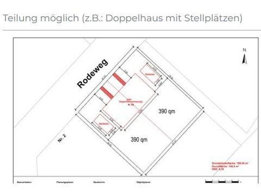 Bebauungsvorschlag
