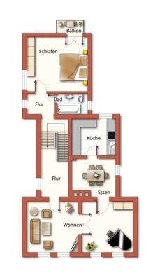 Grundriss Obergeschoss