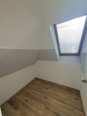 Abstellraum im Schlafzimmer