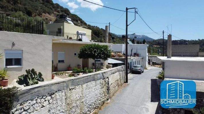 Kreta, Krevvatas: Charmantes Haus mit herrlichem Meerblick zur Südküste zu verkaufen