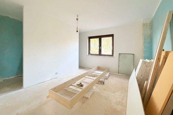 Schlafzimmer mit Ankleidebereich