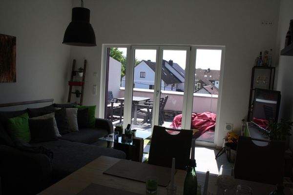 Fensterelement zu Dachterrasse