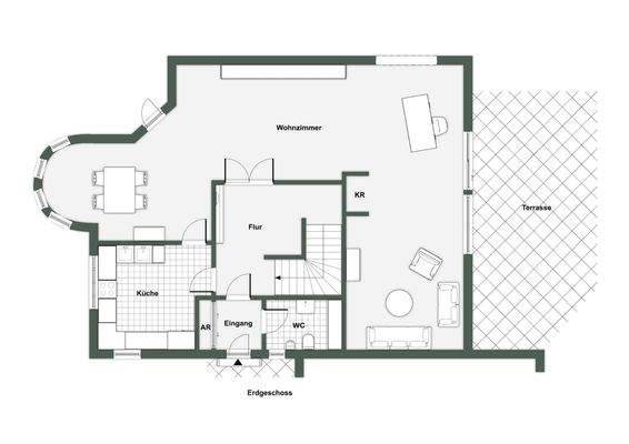 Grundriss Erdgeschoss