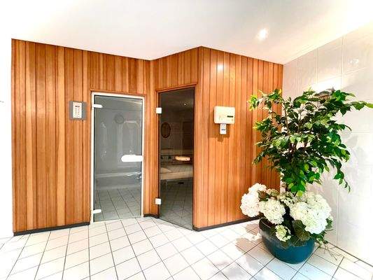 Sauna und Dampfsauna