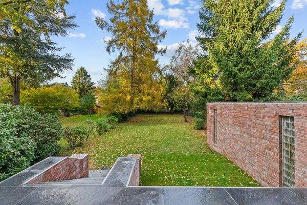 eingezäunter Garten