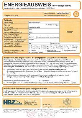 Energieausweis 1