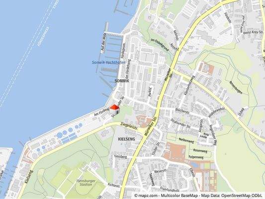 Geolyzer Kartenausschnitt