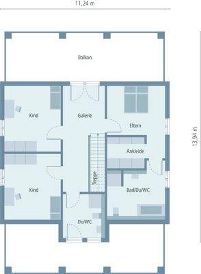 Grundriss Dachgeschoss