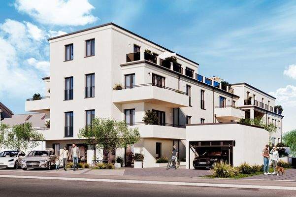 VISUALISIERUNG - STRASSENANSICHT