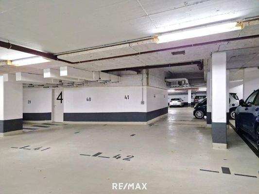 Stellplätze in der Garage