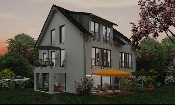 ABEND_Doppelhaus Schleppgaube-Loggia Pusch Kopie.j