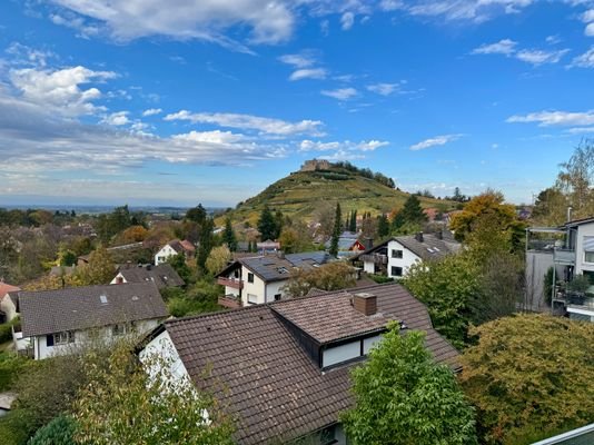 Blick vom Balkon