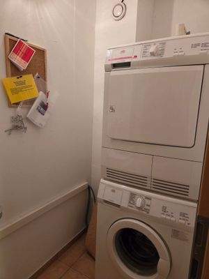 Waschraum auf der Etage