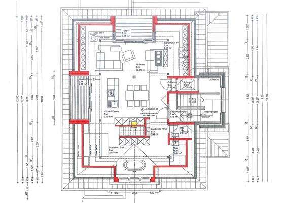 Grundriss Dachgeschoss - Planung