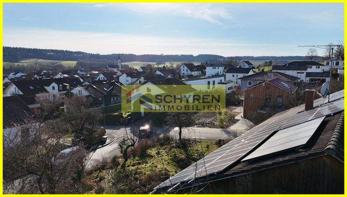 Ausblick Dachkante nach Südwesten