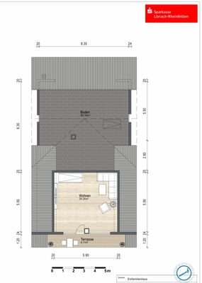 Grundriss Dachgeschoss