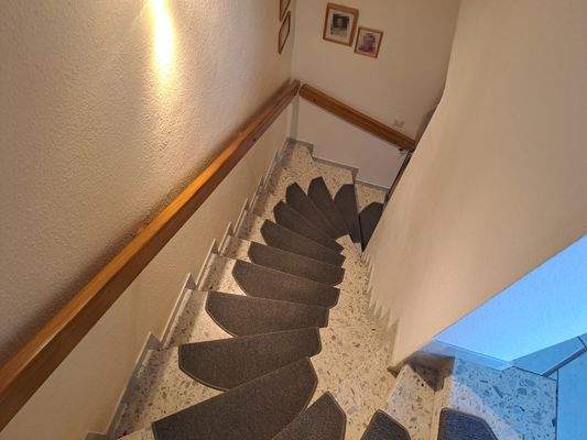 Treppe zum Dachboden