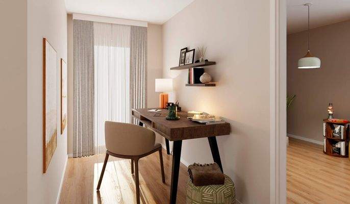 Ein ruhiges Plätzchen zum Arbeiten