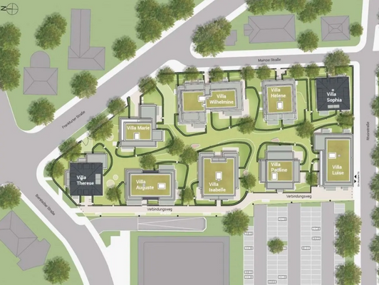 Übersichtsplan Wilhelms IX