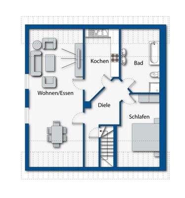 Grundriss Dachgeschoss