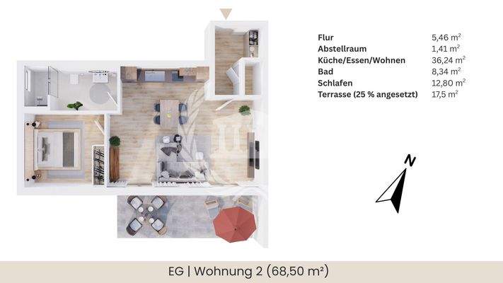 Wohnung 2