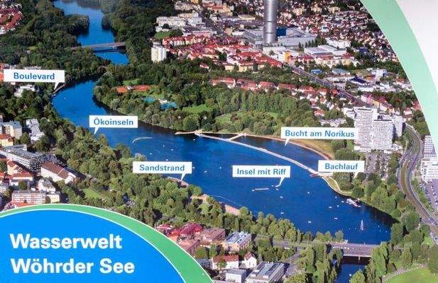 Übersichtsplan der Wasserwelt