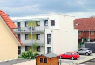 Ausblick zur Nachbarbebauung