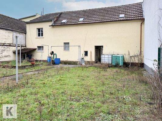 Gartenansicht Hinterhaus