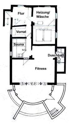 Grundriss Haus 1 Kellergeschoss
