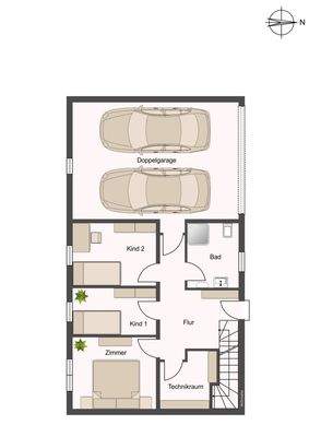 Grundriss Untergeschoss