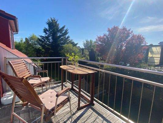 ... Zugang zum Balkon