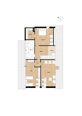 Grundriss Obergeschoss