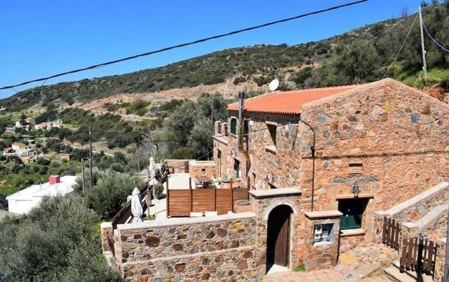 Kreta, Amigdalokefali: Traditionelle Steinvilla mi