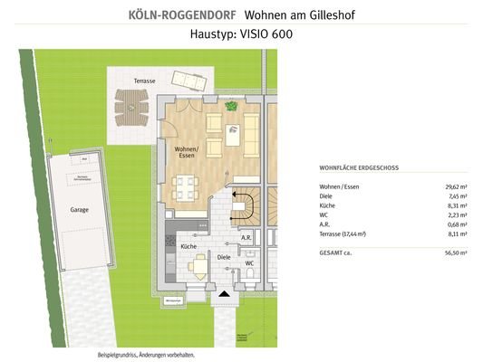 Köln - Wohnen am Gilleshof - VISIO 600 EG