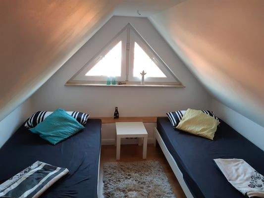 Dachspitze Schlafzimmer