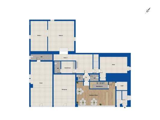 Grundriss Kellergeschoss