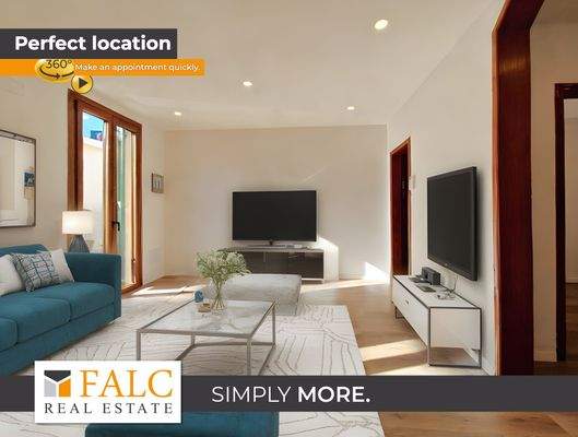 Wohnzimmer virtuell eigerichtet 