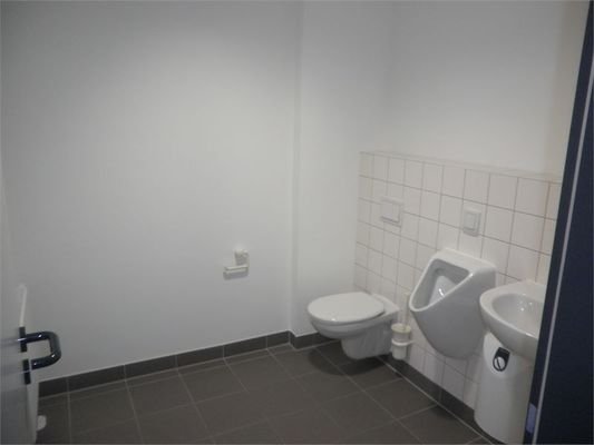 Herr WC im Büro